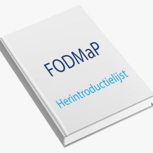 FODMaP - Eliminatielijst + herintroductielijst en receptenbundel
